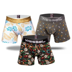 WESSEL - Boxer Pack W12 x3 Hombre