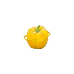 STAUB - Cocotte Pimiento 450 ml de Cerámica 12cm Color Amarillo -