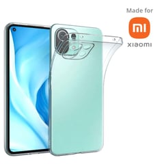 Space Clear Case Xiaomi 11 LITE Con Marca