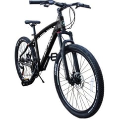 ZAFIRO - Bicicleta Negro Mate Mtb Rain Aro 26