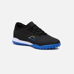 NEW ATHLETIC - ZAPATILLAS FOOTBALL TEENS SLABS64 NEGRO CON TURQUESA PARA NIÑO