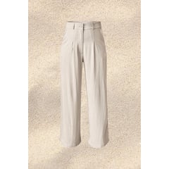 DUA BLEND - Pantalón Casual de Lino MUJER DUABLEND