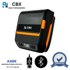 CBX - IMPRESORA TERMICA PORTÁTIL A300E CORTADOR MANUAL USB-BLUETOOTH