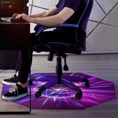 DECORPLAS - Protector De Piso Gamer Pro Storm para sillas
