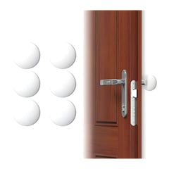 GENERICO - Protector De Pared Tope De Silicona Para Puerta 6 Piezas