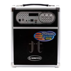 SONIVOX - Parlante Karaoke VS- SP1455 Con Micro Inalámbrico