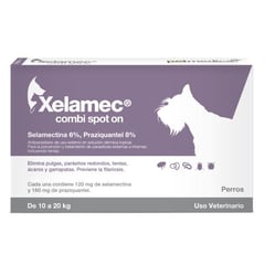 AGROVET - XELAMEC COMBI SPOT ON 20 ML - PERROS DE 10 A 20 KG