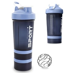 KELLER - Shaker Gym Tomatodo Deportivo 500ml Azul MR4