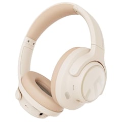 SOUNDPEATS - Audifonos Space Hybrid ANC Wireless Beige