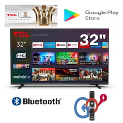 TCL - Led 32 Pulgadas Control de Voz Smart Android TV Full HD