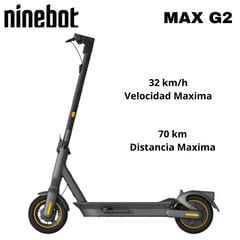 NINEBOT - SCOOTER ELÉCTRICO NINEBOT MAX G2