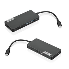 LENOVO - Concentrador de puertos Hub USB-C 7 en 1 Color Iron Grey