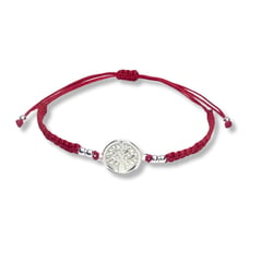 SANTORAL - Pulsera Arbol de la Vida - Hilo y Plata