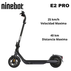 NINEBOT - SCOOTER ELÉCTRICO E2 PRO