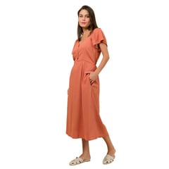 LAGOM - VESTIDO NICE LADRILLO