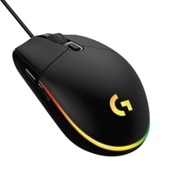 LOGITECH - Gamer Mouse ratón G102 Apto para juegos LOL Dota-Negro