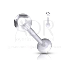 ADR JOYERIA CORPORAL - Piercing Retenedor Oreja Labret ADR Joyería Corporal