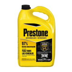 PRESTONE - Refrigerante anticongelante 97% concentrado amarillo 1Gln