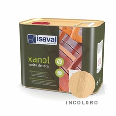 ISAVAL - ACEITE DE TECA XANOL 2.5 LTS - INCOLORO