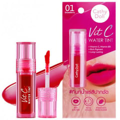 CATHY DOLL - VIT C WATER TINT 2.7G 01 STRAWBERRY