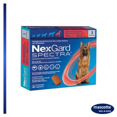 NEXGARD - Antipulgas perros spectra 8g de 30.1 a 60kg Cjax3Tab