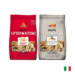 LA MOLE - Mini Sfornatini Sesamo + Sfornatini Sesamo Lino E Papavero