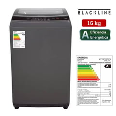 BLACKLINE - LAVADORA 16 KG CARGA SUPERIOR SPBL16TL GRIS