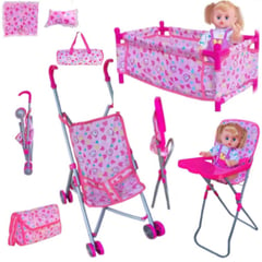 IDEAL - Set de Muñeca BABY PLAY HOUSE