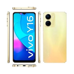 VIVO - CELULAR Y16 128GB + 4GB DORADO LLOVIZNA