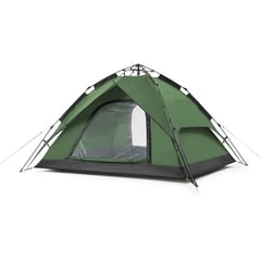 GENERICO - Carpa Para Camping 4 Personas Doble Puerta Impermeable