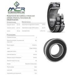 SKFK - Rodamiento de rodillos esfericos diametro 110mm