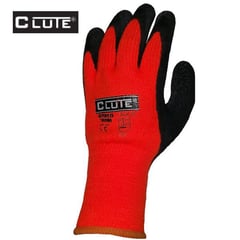 CLUTE - Guante Hilo Rojo x 12 Unidades.