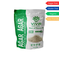 VIVIR POWER SNACKS - Gelificante vegetal Agar agar x284g