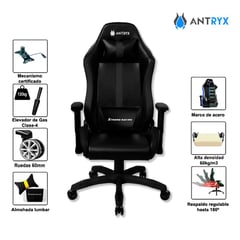 ANTRYX - SILLA NOVA NEGRO