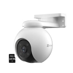 EZVIZ - Cámara Vigilancia H8 Pro 3k Giro 360° Alerta + Sd128gb