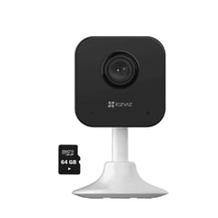 EZVIZ - Cámara Vigilancia Wifi H1c Fullhd 108° Alarma + Sd64gb