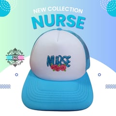 GENERICO - GORRAS NURSE ENFERMERA TURQUESA