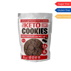 VIVIR POWER SNACKS - The Keto Cookies Doble Chocolate x2 - Vivir Powersnacks