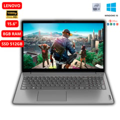 LENOVO - Laptop IdeaPad 3 15IAU7 Intel C i3 1215U 8Gb Ram/ 512Gb SSD/ 15.6” FHD