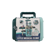 PANDA CLUB - Juguete Set de Doctor en Maleta con Ruedas de 30 pcs