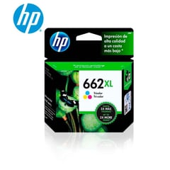 HP - Tinta Original 662 XL CZ106AL Tricolor