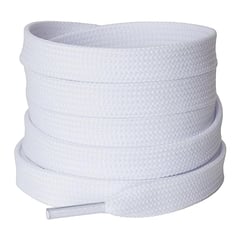 GENERICO - Pasador cordones grueso ancho para zapatillas 1.20m 2 pares