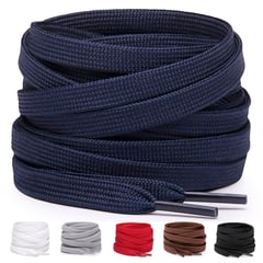 GENERICO - Pasador cordones plano para zapatillas calzado 1.20m 2 pares