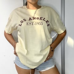 ENGELL - Polo Oversize Los Angeles Amarillo