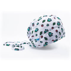 MEDSTYLE - Gorro médico Blanco Estampado Bulbasaur