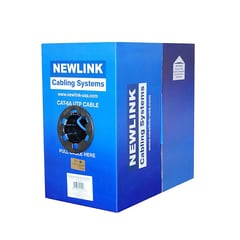 NEWLINK - Rollo Cable Utp Cat. 6 x caja NEW-9806742 Azul 305m