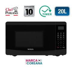 WINIA - Horno Microondas 20L WMN-20WCB Negro