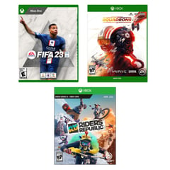 ELECTRONIC ARTS - PACK DE 3 VIDEOJUEGOS (XB1) SQUADRONS + FIFA 23 + RIDERS REPUBLIC