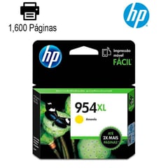 Tinta Original 954XL Yellow L0S68AL Para OfficeJet Pro 7740