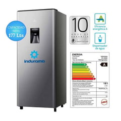 INDURAMA - Refrigeradora RI-289D Croma Autofrost 177L